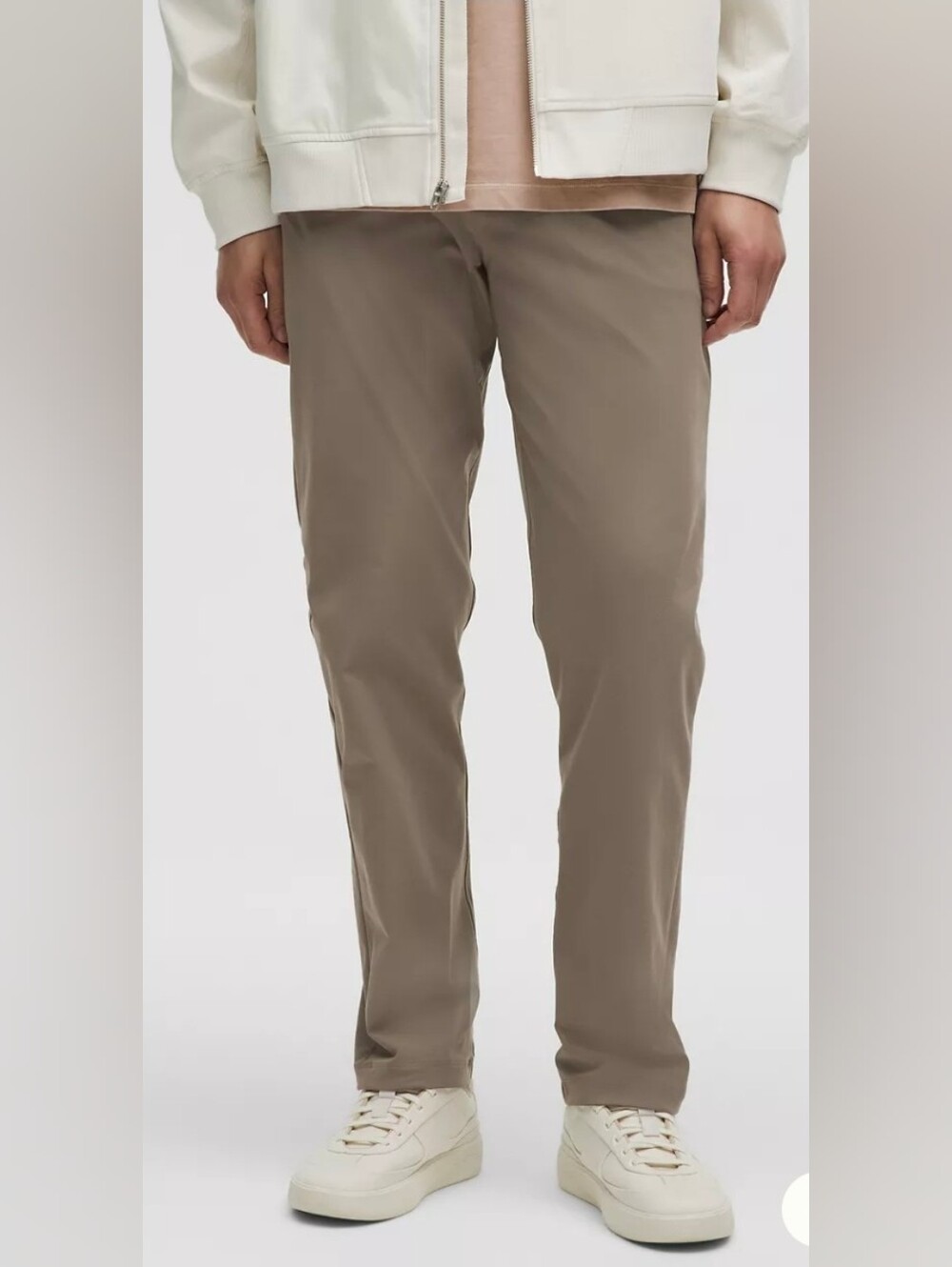 NWT Lululemon ABC Classic-Fit 5 Pocket Pant 37L Warpstreme, US36, Khaki
